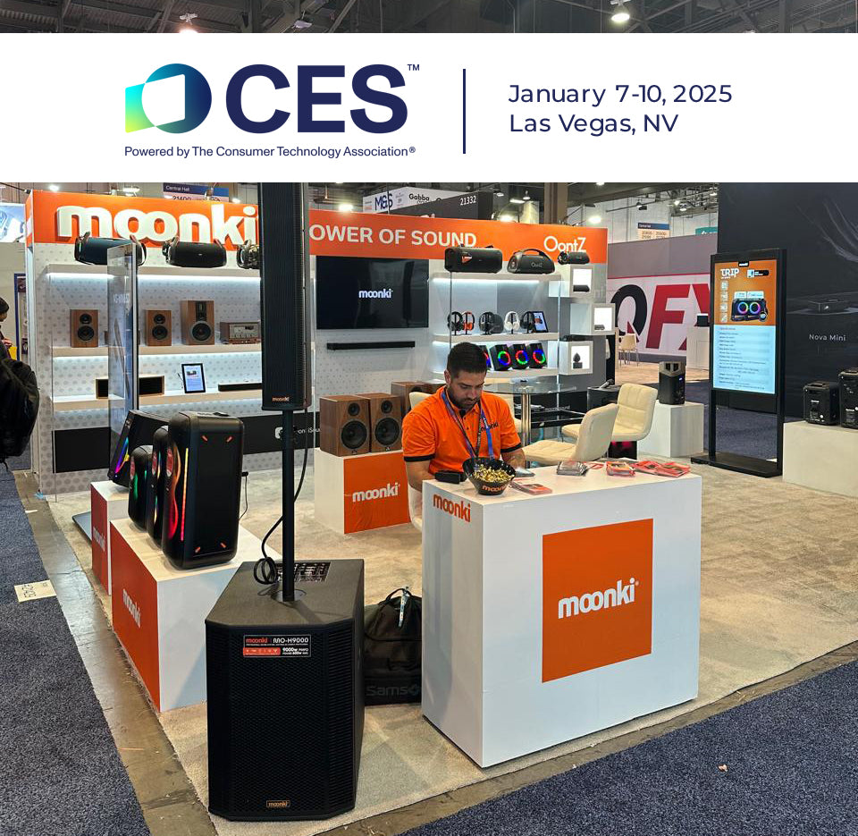 Moonki Shines at CES 2025: Redefining the Audio Experience with Innovation and Style