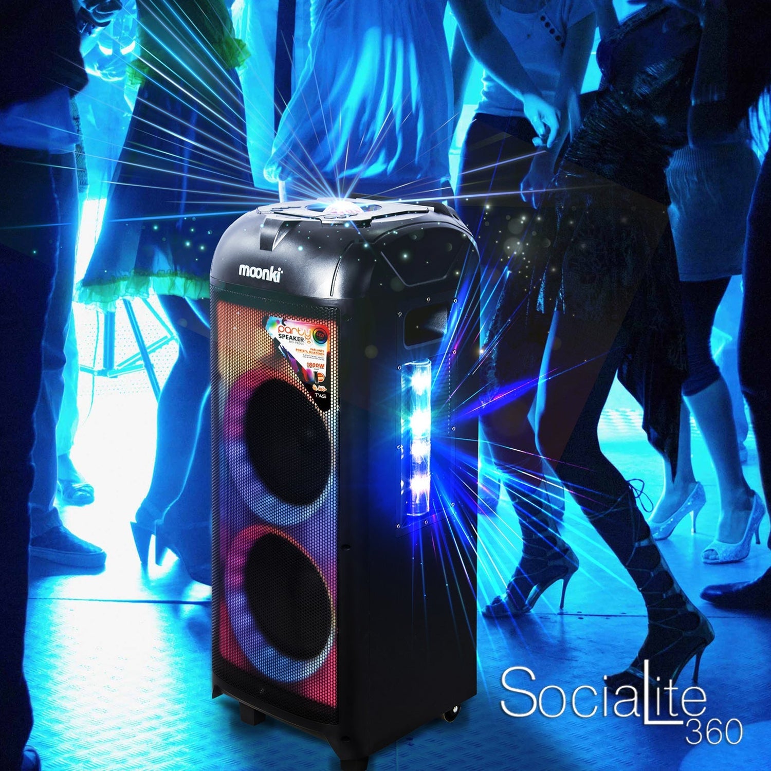 Moonki announces the launch of its speaker "Fiestas Moonki Sound MD-PB360